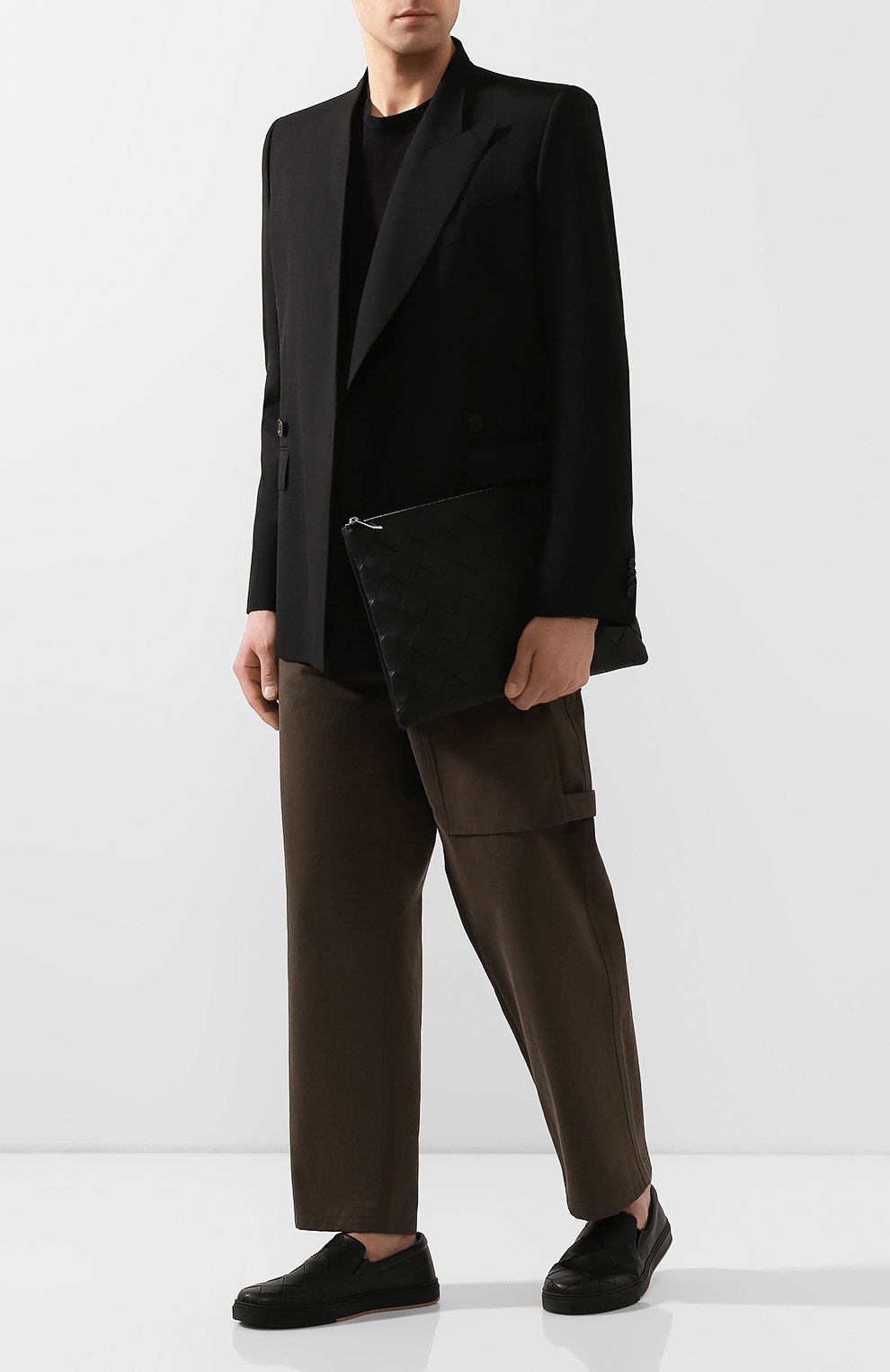 Кожаные слипоны BOTTEGA VENETA, арт. 608751/VT031, фото 2