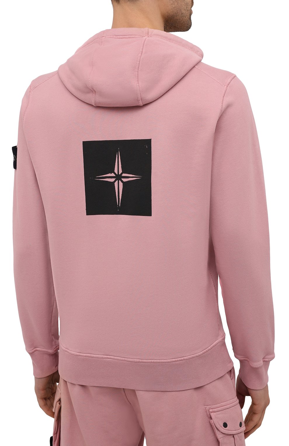 Хлопковое худи STONE ISLAND, арт. 741565894, фото 4
