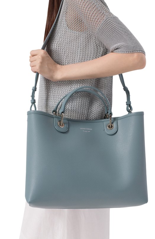 Сумка-тоут MyEA medium Emporio Armani EW000360/AF12036 Голубой  EW000360/AF12036 Фото 2