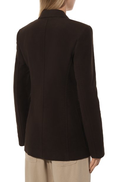 Хлопковый жакет TOTEME, арт. 241-WRZ1048-FB0171, фото 4