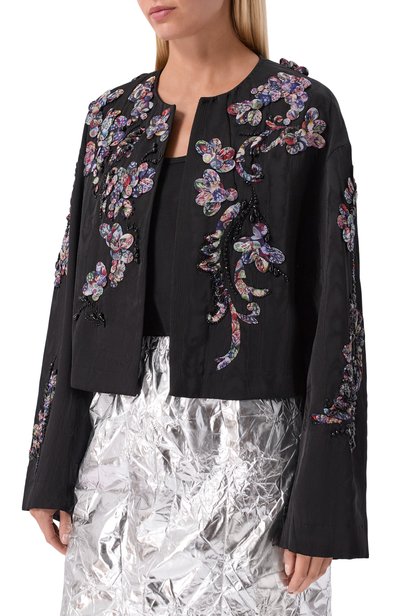 Куртка из вискозы DRIES VAN NOTEN, арт. 262-130508/4024, фото 3