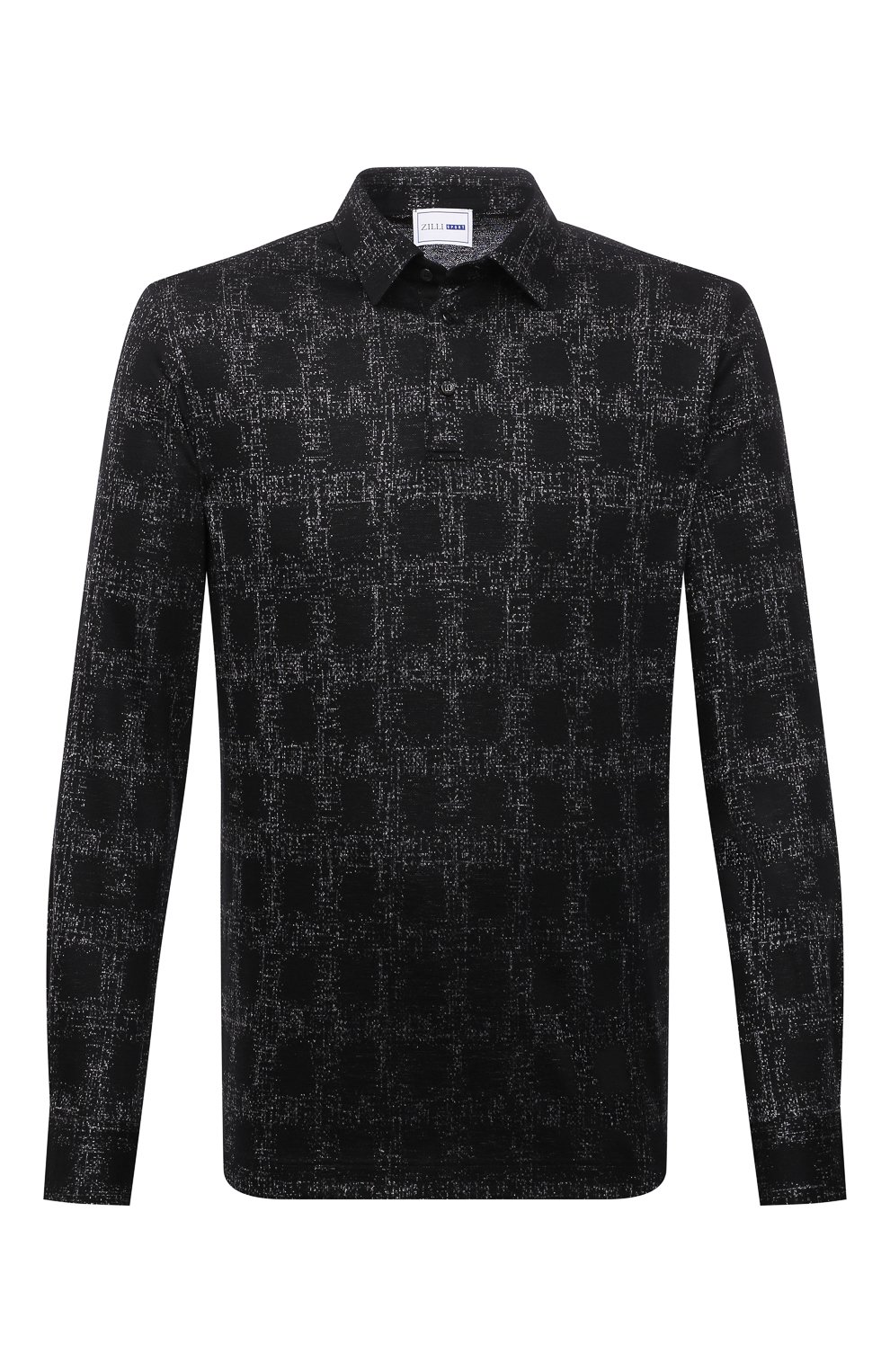 Поло шерсти и шелка ZILLI SPORT, арт. MFW-66029-000/0012, фото 1