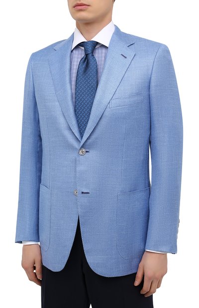 Пиджак из кашемира и шелка BRIONI, арт. RGH00U/P0321/PARLAMENT0, фото 3