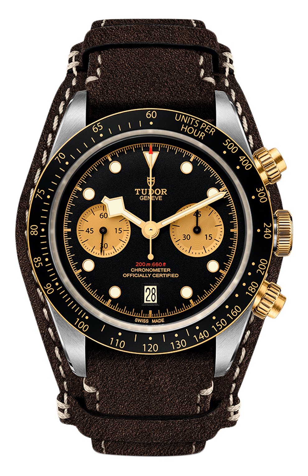 Часы black bay chrono s&g TUDOR бесцветного цвета по цене 890500 руб., арт. 79363N/CALF/BLACK CHAMPAGNE, фото 1 Часы black bay chrono s&g TUDOR, арт. 79363N/CALF/BLACK CHAMPAGNE, фото 1