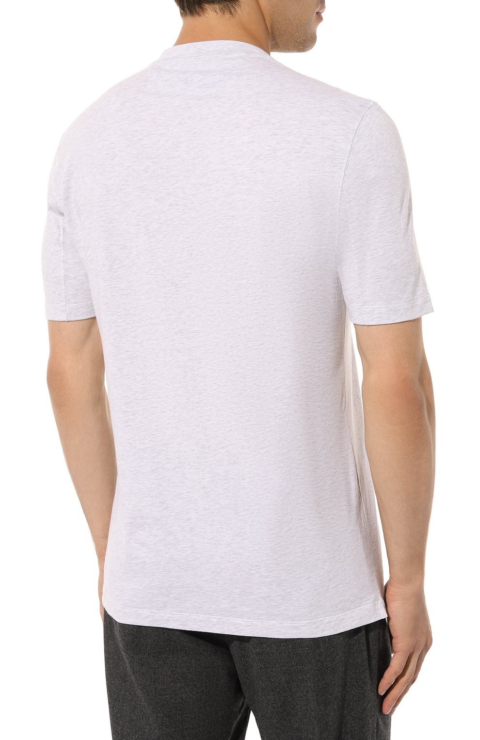 Хлопковая футболка BRUNELLO CUCINELLI, арт. M0T611308, фото 4