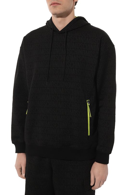 Худи Moschino Чёрный, фото 3