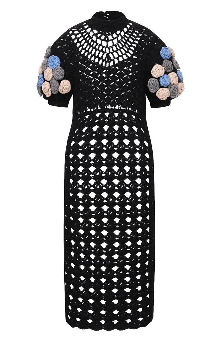 Шерстяное платье MIU MIU, арт. MMA680-1VBD-F0002, фото 1