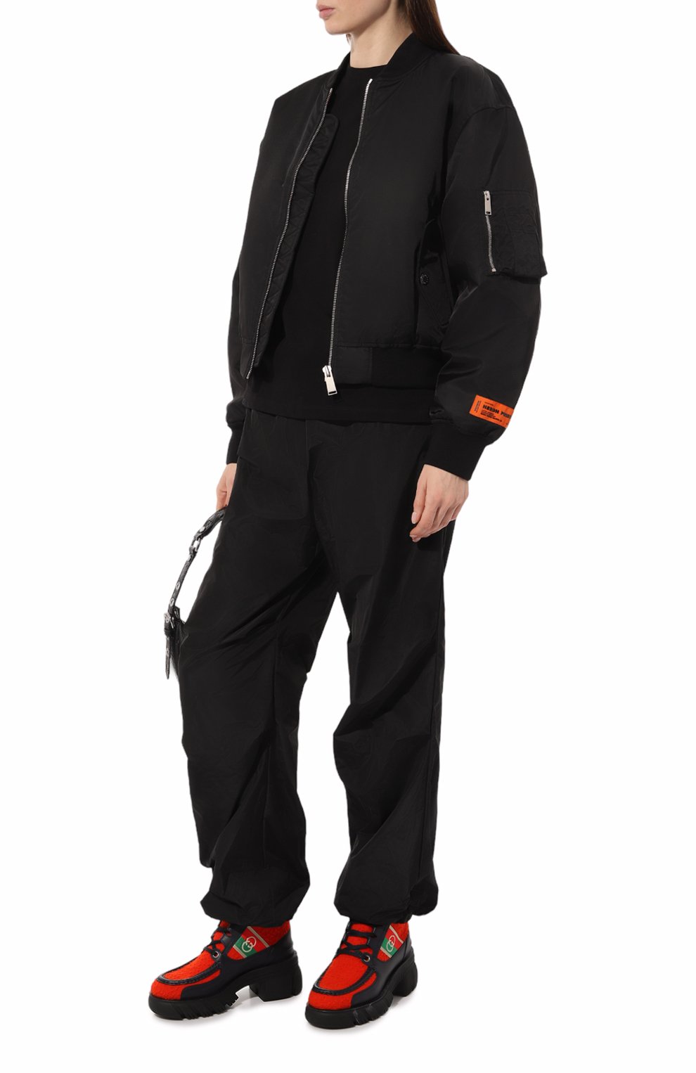 Комбинированные ботинки romance GUCCI, арт. 681771 2JW20, фото 2