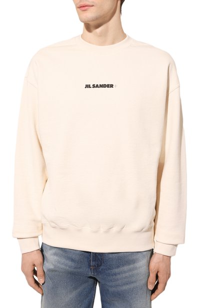 Хлопковый свитшот JIL SANDER, арт. J47GU0001/J20010, фото 3