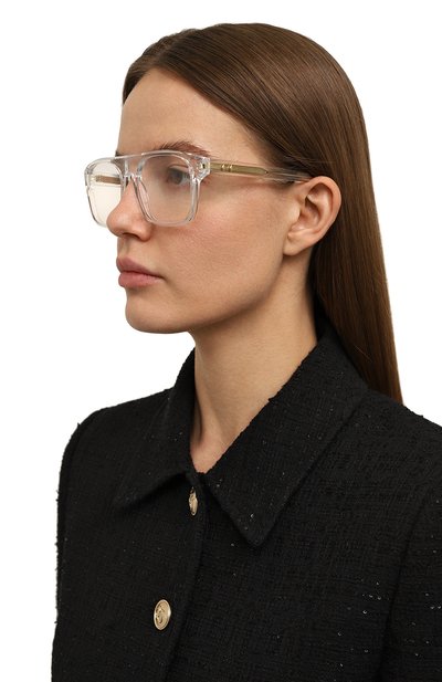 Оправа WEB EYEWEAR прозрачного цвета по цене 17600 руб., арт. WE5436 026, фото 2 Оправа WEB EYEWEAR, арт. WE5436 026, фото 2