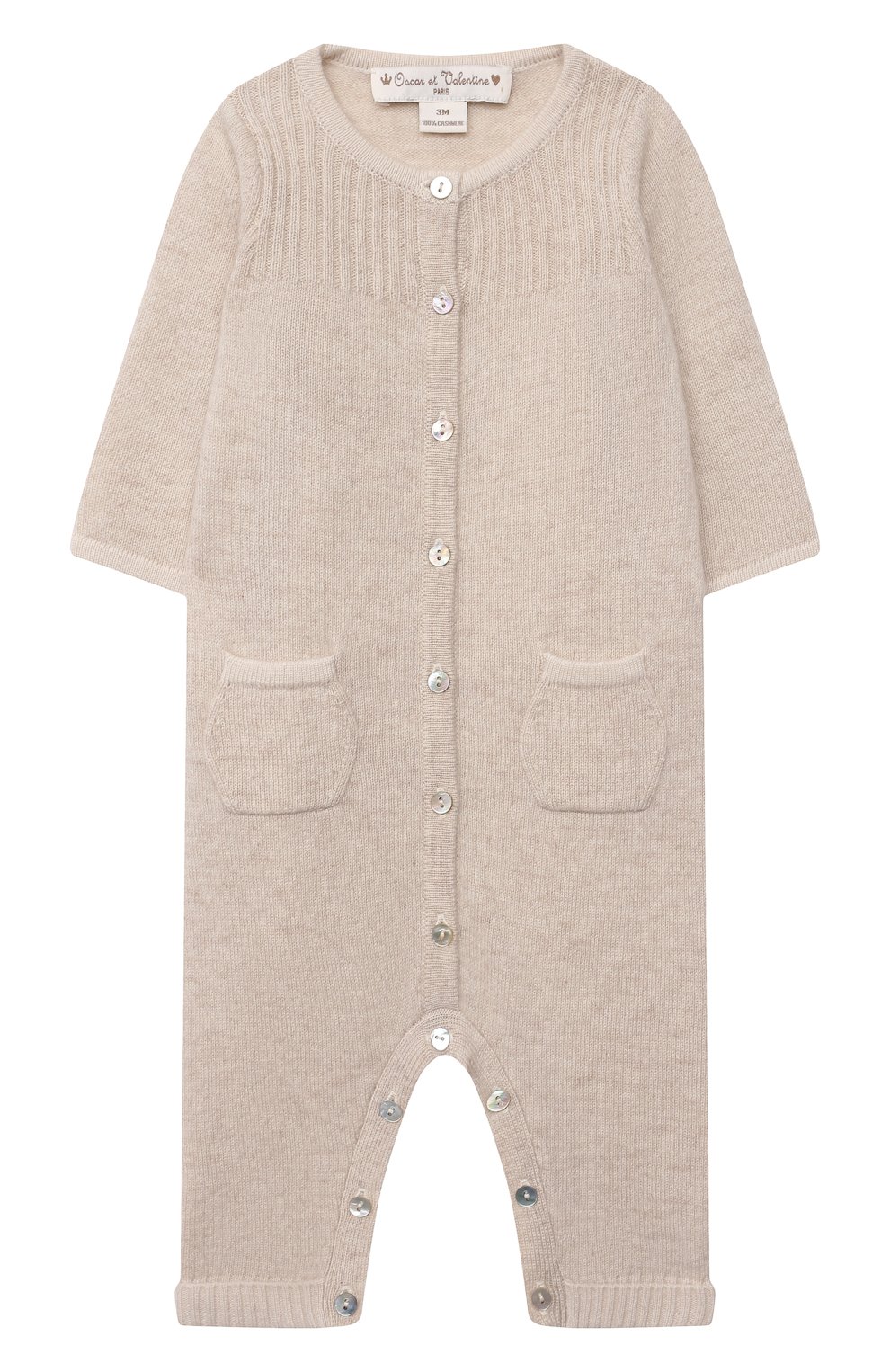 Кашемировый комбинезон OSCAR ET VALENTINE, арт. COM02S, фото 1