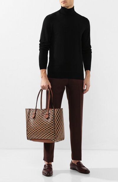 Двусторонняя кожаная сумка MOREAU, арт. SVINMDIITTTRSTB, фото 2