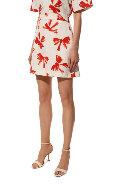 Хлопковая юбка MSGM, арт. 3241MDD33 227154, фото 3