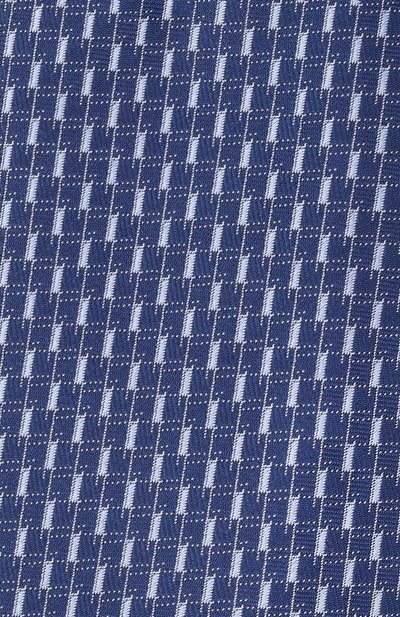 Шелковый галстук CANALI синего цвета по цене 25750 руб., арт. 18/HJ04591, фото 4 Шелковый галстук CANALI, арт. 18/HJ04591, фото 4