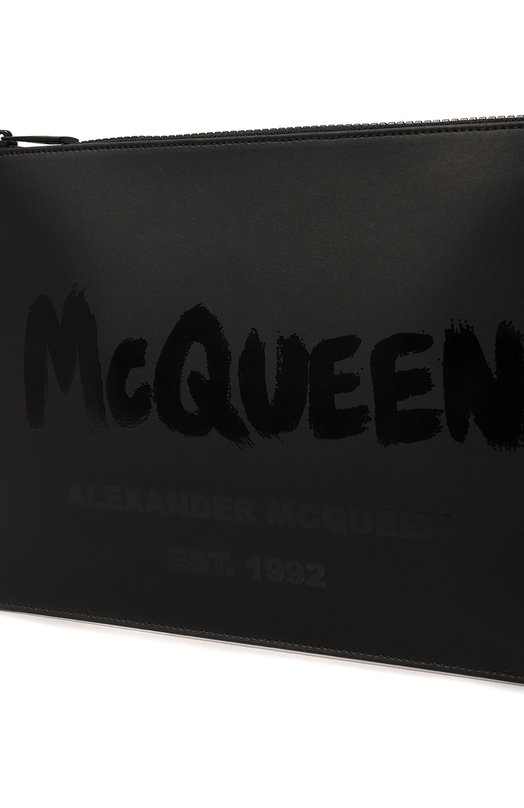 фото Кожаный футляр для документов alexander mcqueen