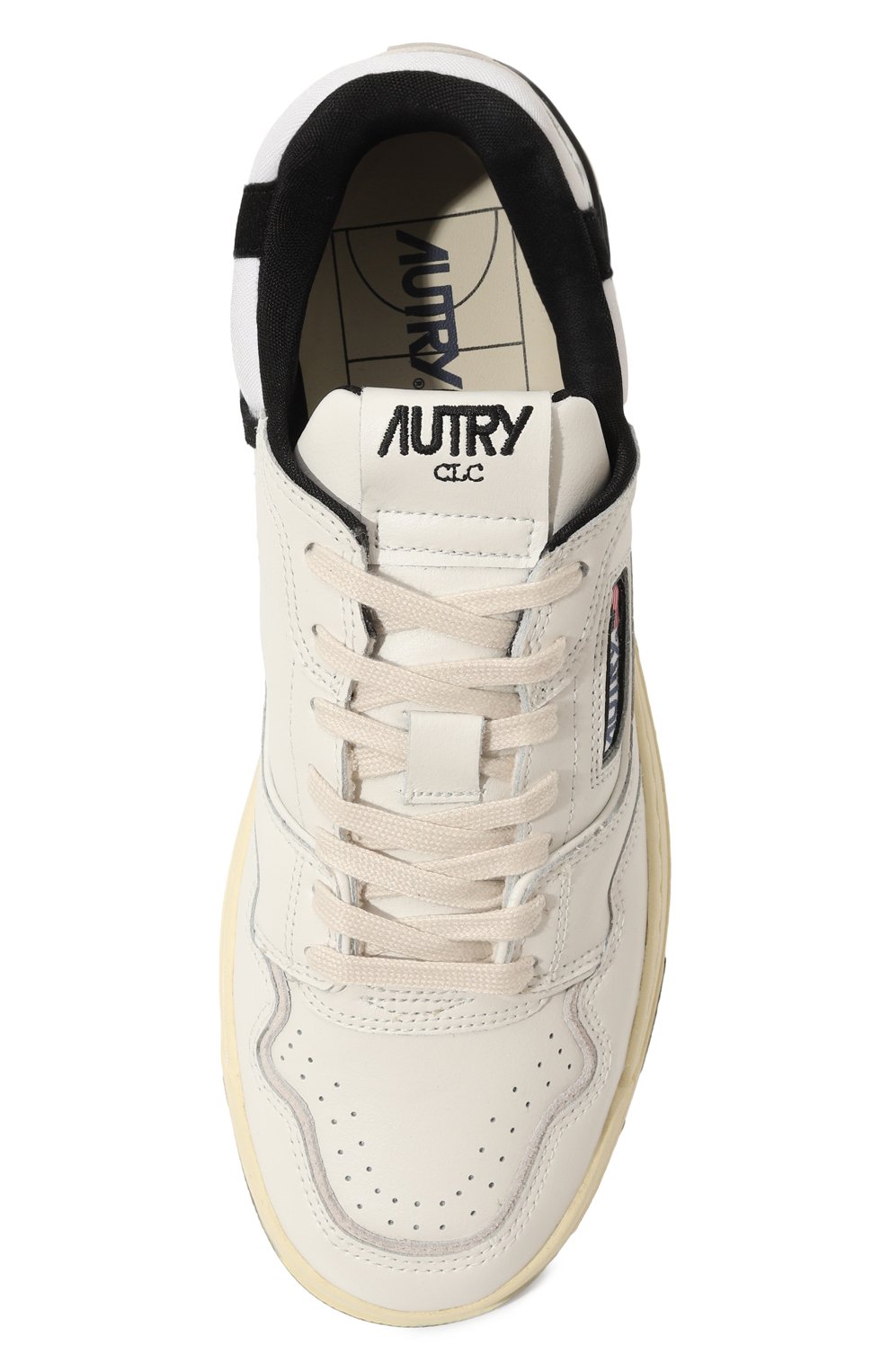 Кожаные кеды clc AUTRY белого цвета по цене 22500 руб., арт. A1UNR0LMMM04, фото 6 Кожаные кеды clc AUTRY, арт. A1UNR0LMMM04, фото 6