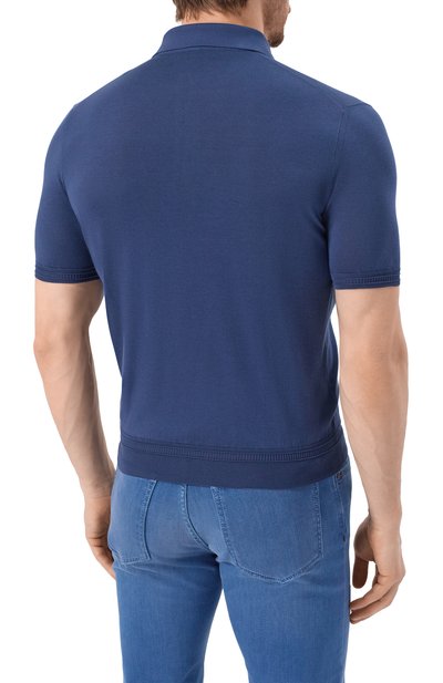 Шелковое поло STEFANO RICCI, арт. K616215P31/F25101, фото 4