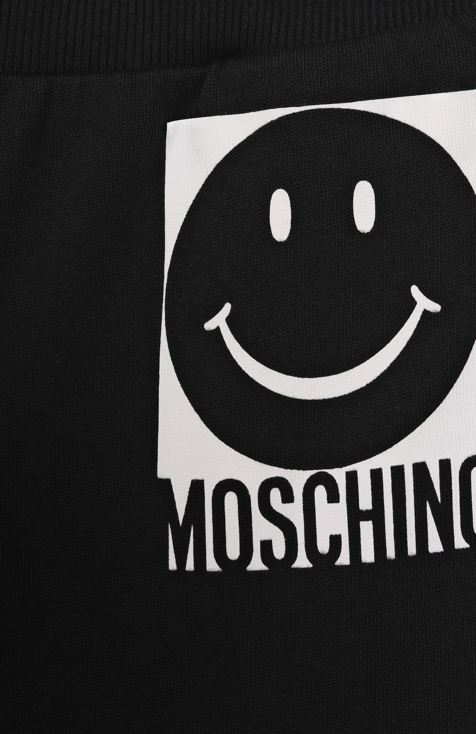 Хлопковые джоггеры MOSCHINO, арт. HUP08N/LCA14/4-8, фото 3