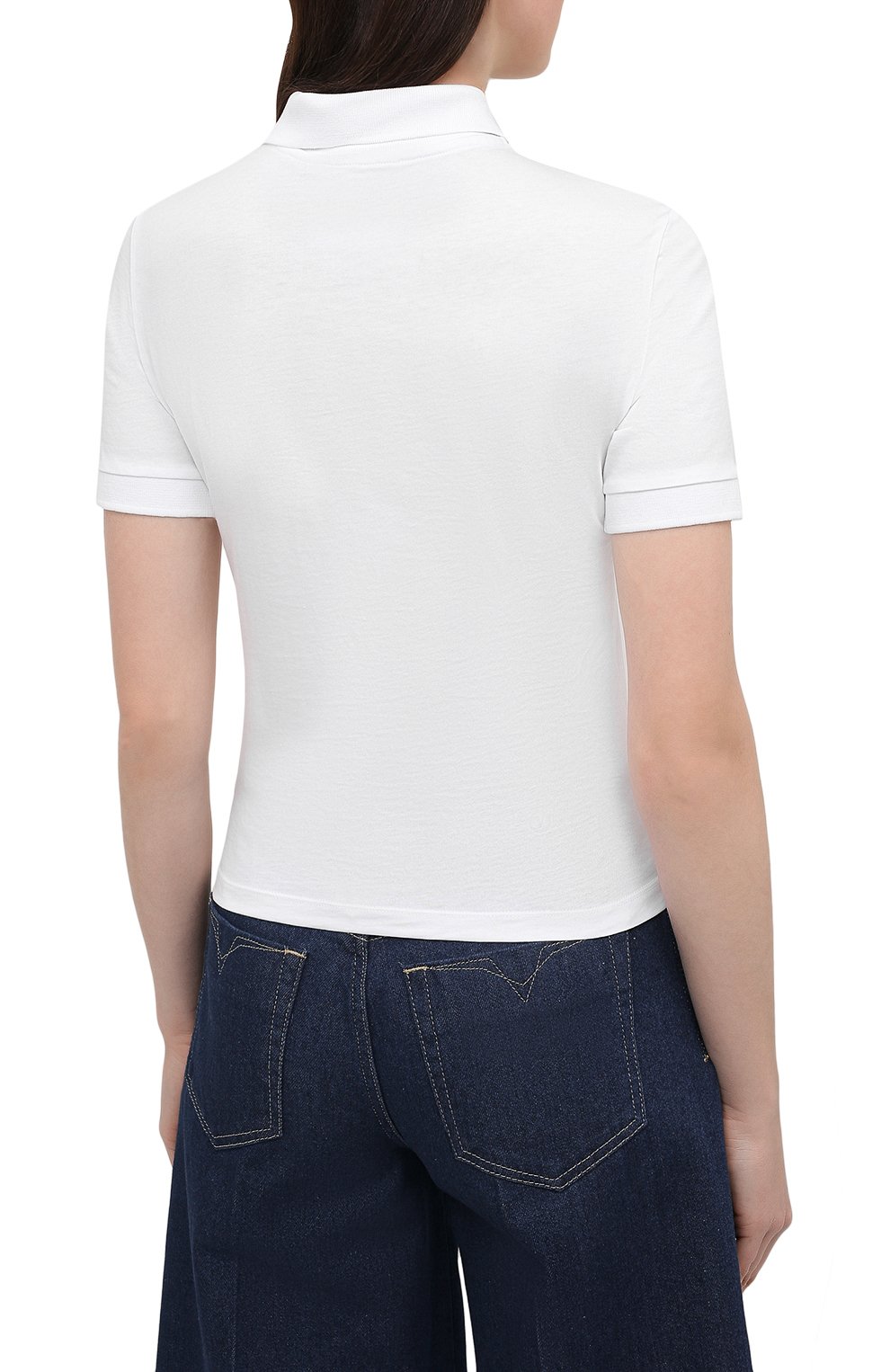 Хлопковое поло VERSACE JEANS COUTURE, арт. B2HWA7FB-WDP620 V-EMBLEM S3D G/30454, фото 4
