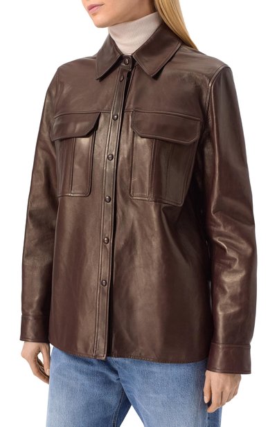 Кожаная рубашка MVST, арт. ZBGM-Y101-1/Z2764-2, фото 3