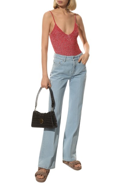 Текстильные шлепанцы rockstud torchon VALENTINO, арт. XW2S0DN1/BAE, фото 2