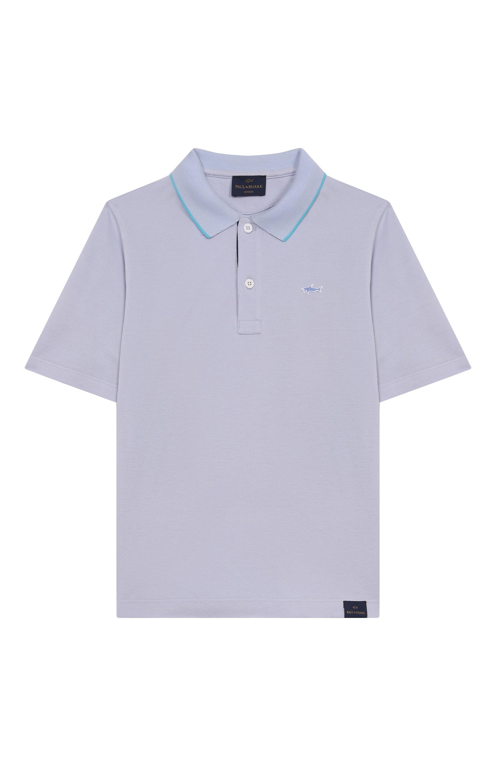 Хлопковое поло PAUL & SHARK JUNIOR, арт. WUM00A/LEA07/6A-8A, фото 1