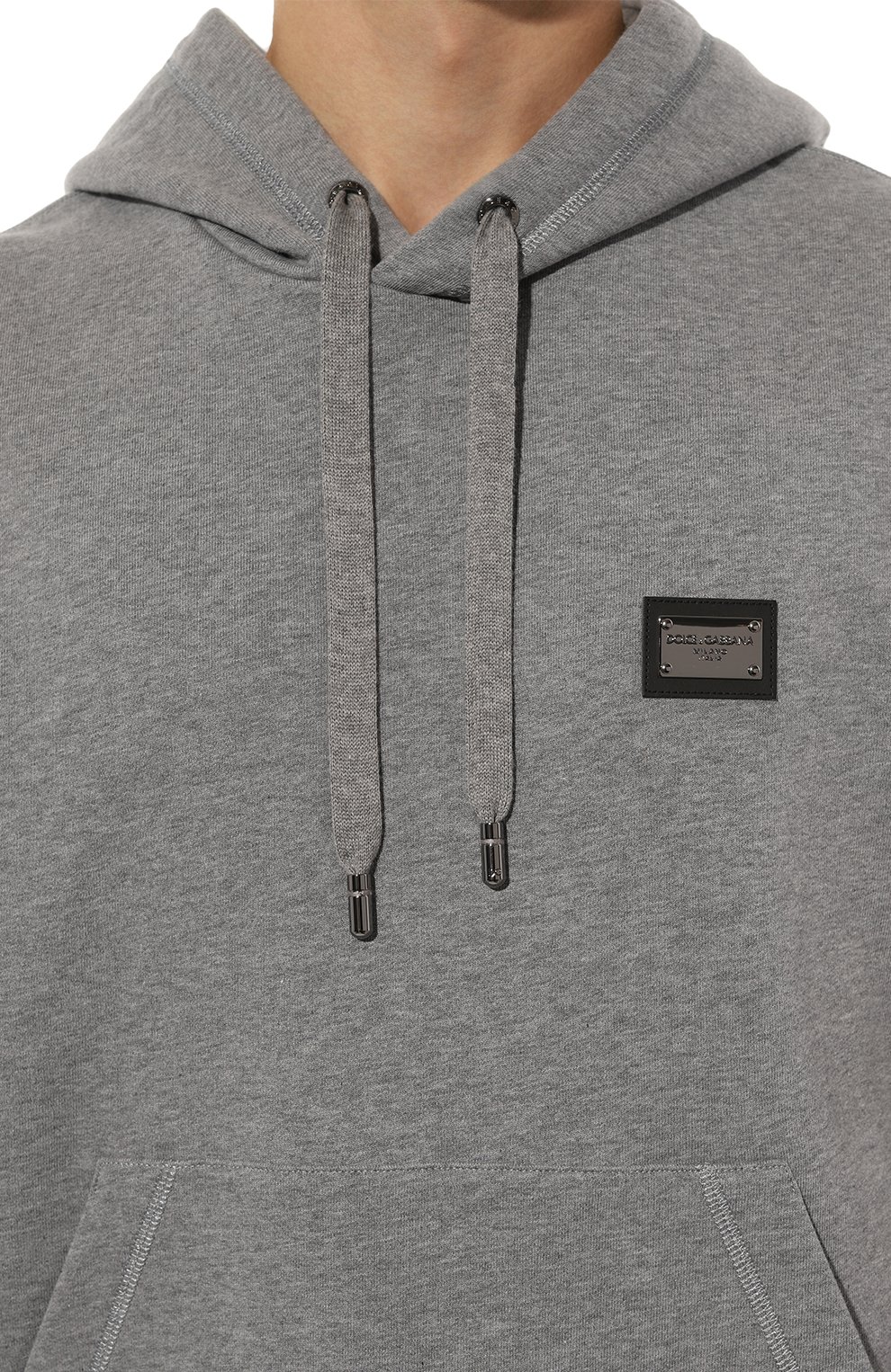 Хлопковое худи DOLCE & GABBANA, арт. G9ZU0T/G7F2G, фото 5