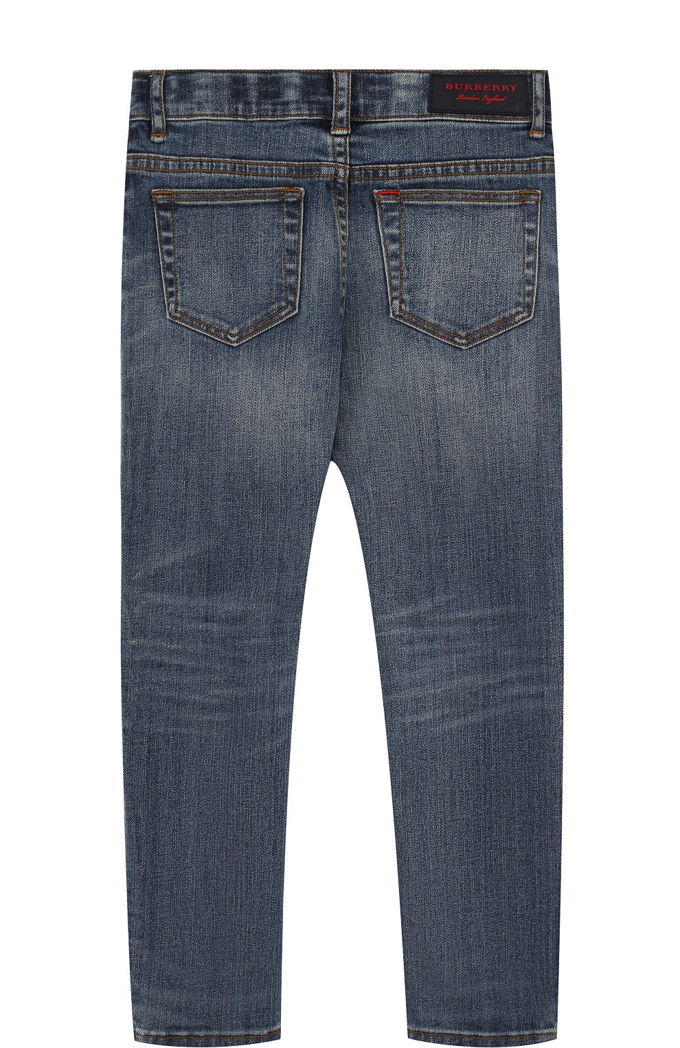 Джинсы с декоративными потертостями BURBERRY, арт. 4063493, фото 2