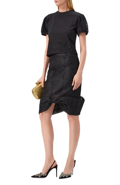 Замшевые туфли daisy 105 RENE CAOVILLA, арт. C12123-105/C001, фото 3