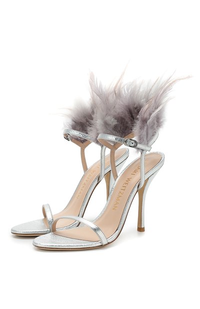 Кожаные босоножки STUART WEITZMAN, арт. S4984, фото 1