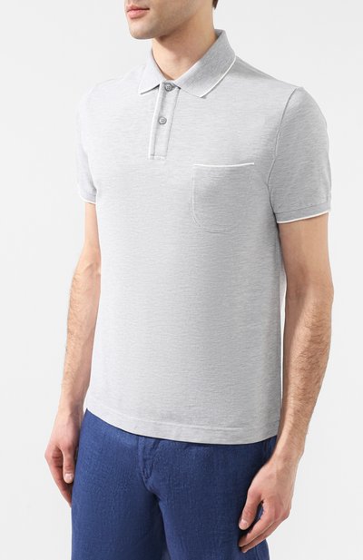 Хлопковое поло LORO PIANA, арт. FAI0485, фото 3