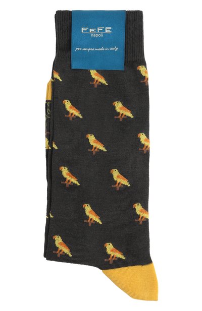 Мужские хлопковые носки FEFE`, арт. SH0RT S0CKS/S0BIRD6C-U