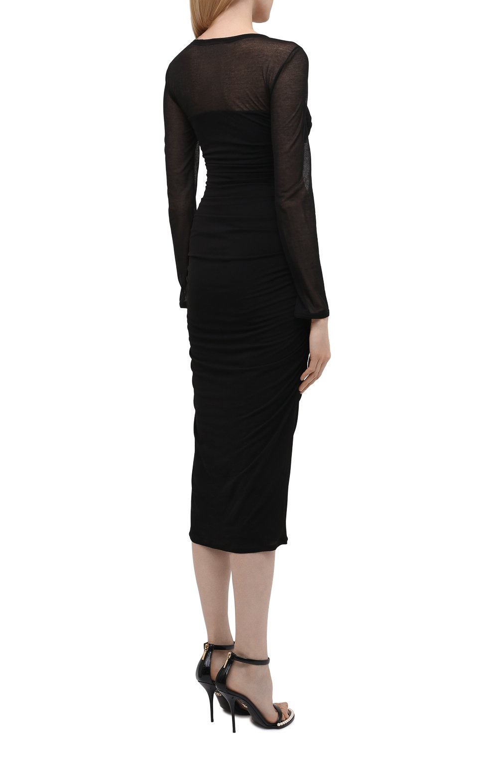 Платье из вискозы GIORGIO ARMANI, арт. 3LAA71/AJIHZ, фото 4