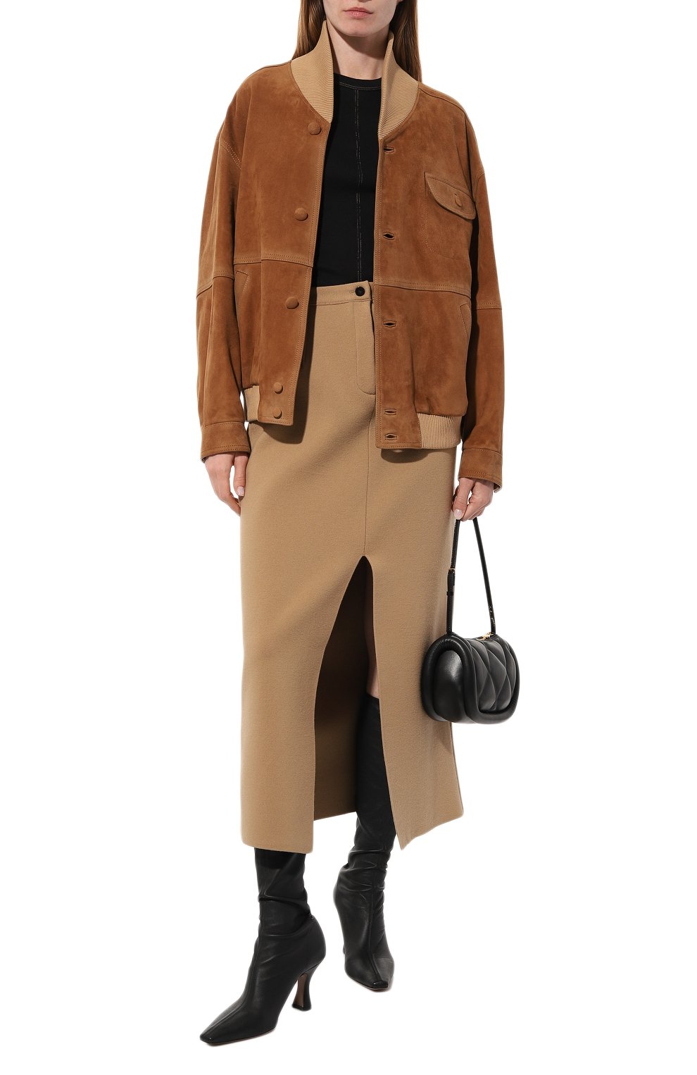 Замшевый бомбер GUCCI, арт. 635409 XNAKM, фото 2