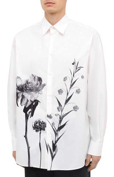 Хлопковая рубашка VALENTINO, арт. UV0ABA956TN, фото 3