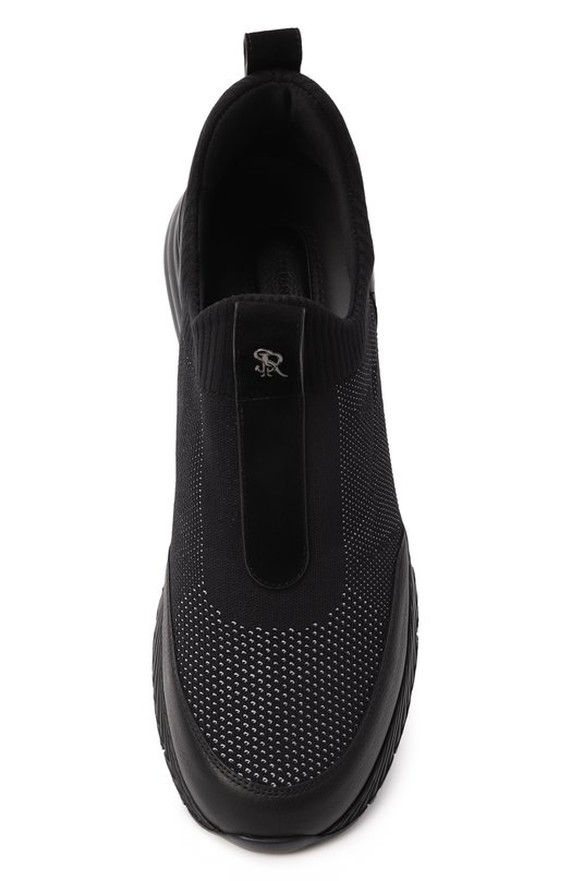 Текстильные кроссовки Stefano Ricci UV689G2322/TWSDPV Чёрный  UV689G2322/TWSDPV Фото 6