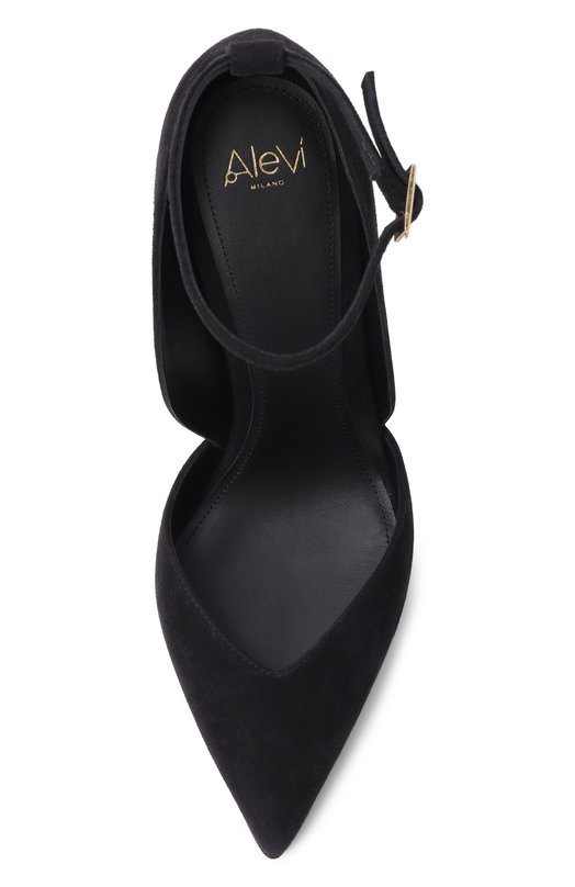 Замшевые туфли Camilla 110 Alevi Milano L26S4002.U.0879997/SUEDE Чёрный  L26S4002.U.0879997/SUEDE Фото 6