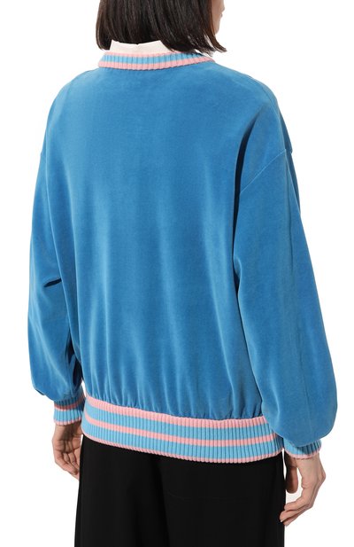 Бархатный свитшот GUCCI, арт. 581085 XJBIO, фото 4
