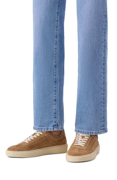 Замшевые кеды rider DSQUARED2, арт. SNW0470/01503520, фото 2