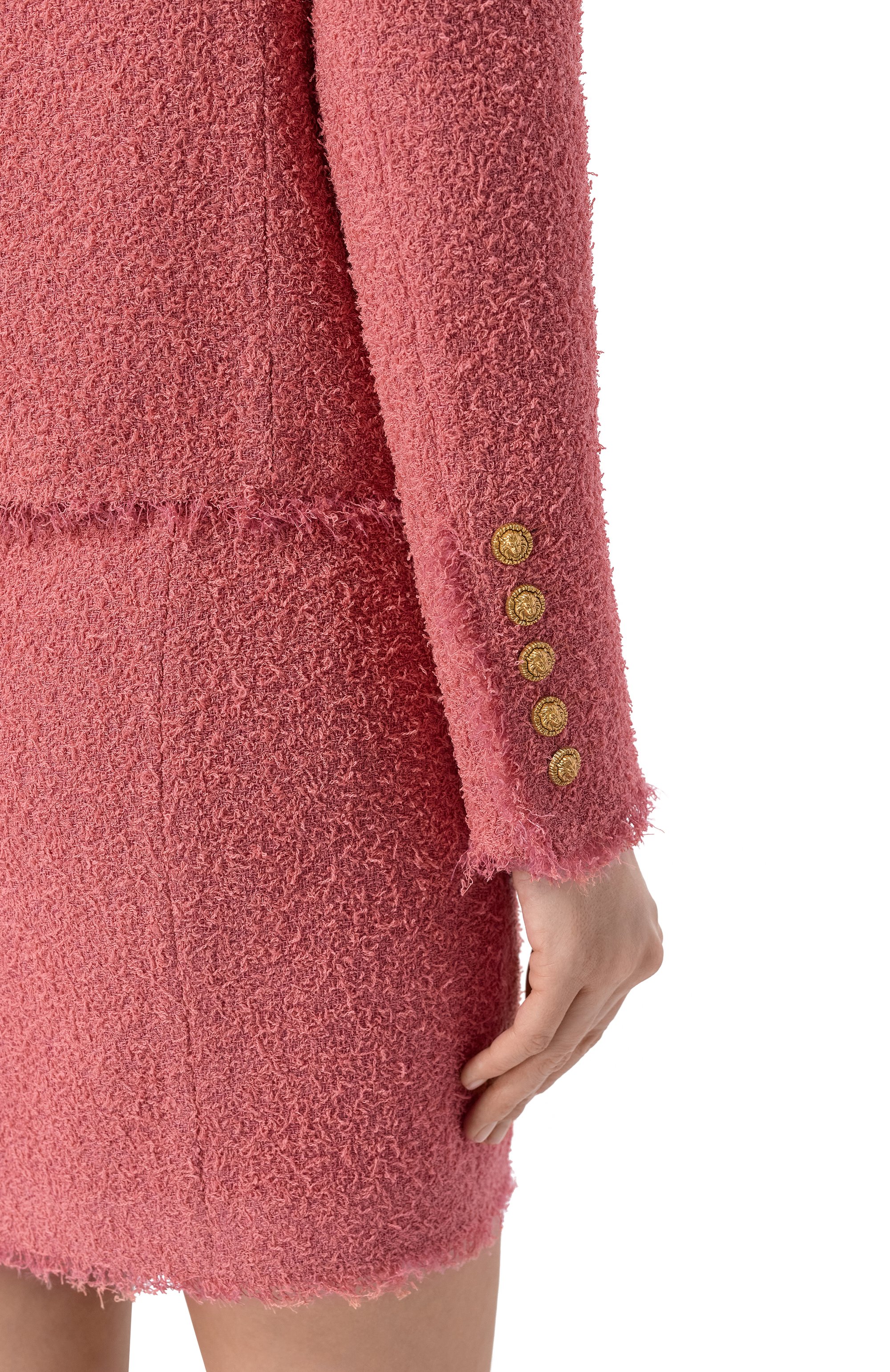 Шерстяной жакет BALMAIN, арт. GF0SM508/WD60, фото 5