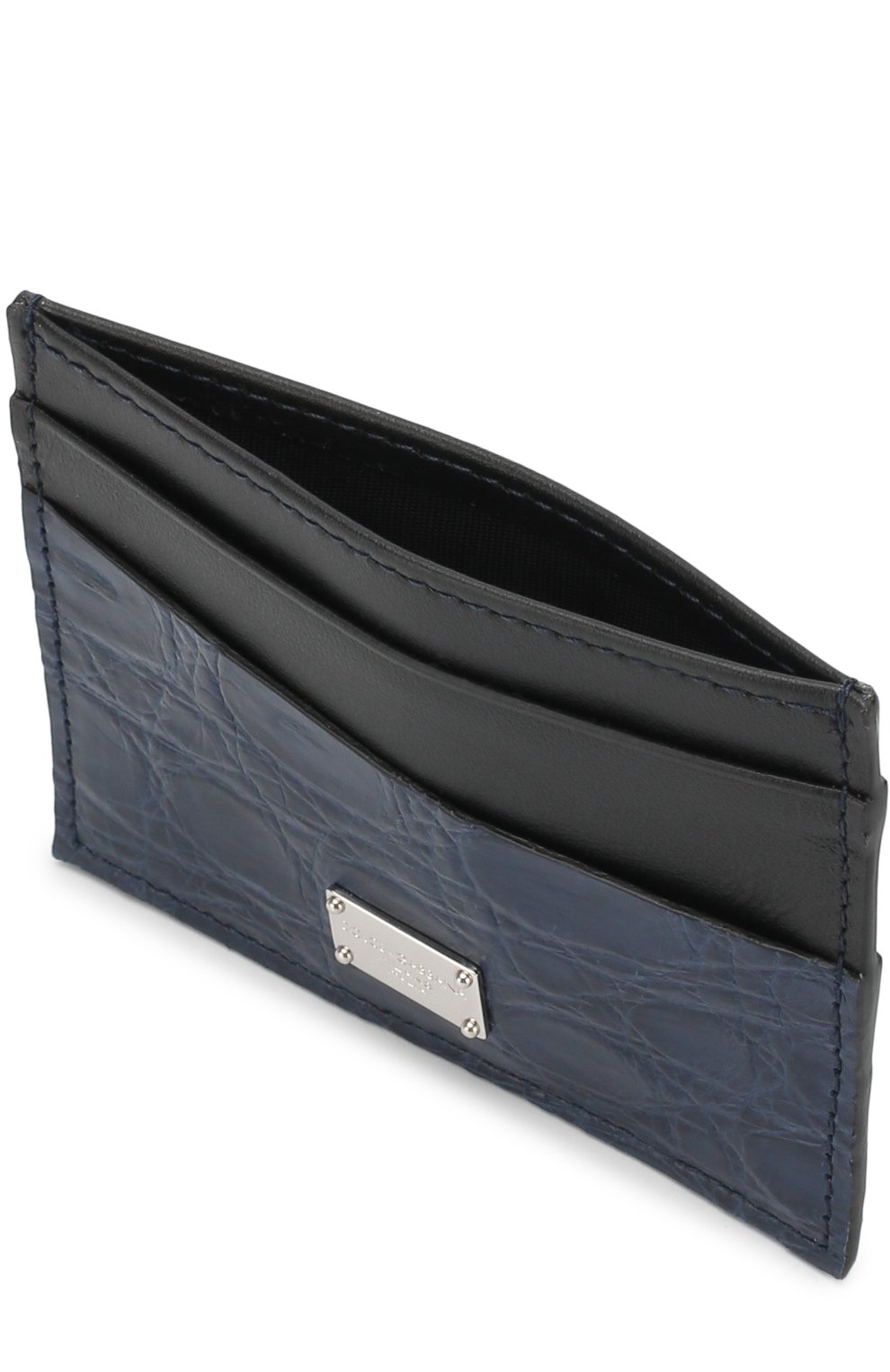Футляр для кредитных карт с отделкой из кожи каймана DOLCE & GABBANA, арт. BP0330/A2Q71/CYAC, фото 3