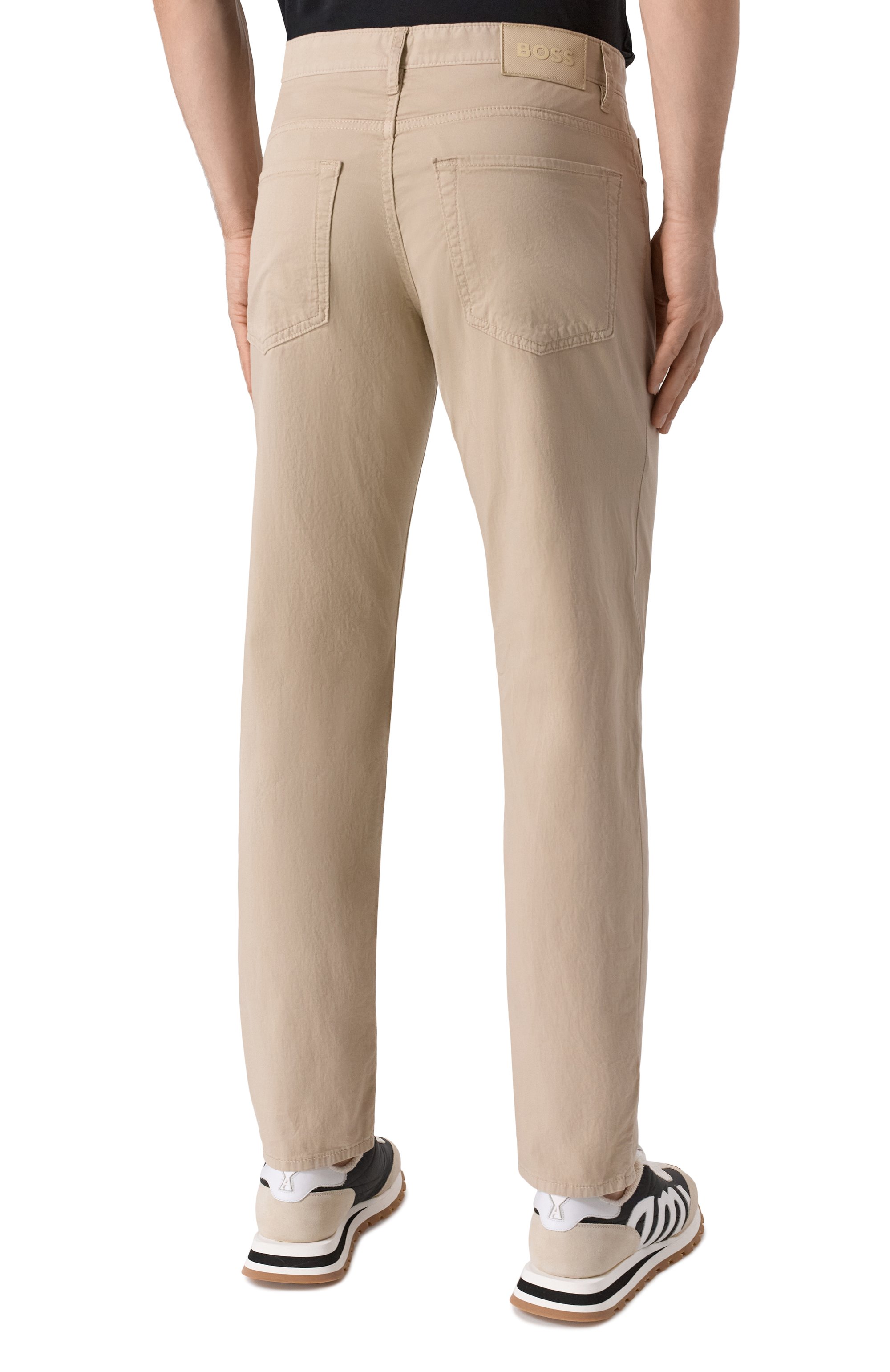 Хлопковые брюки BOSS, арт. 50538370, фото 4