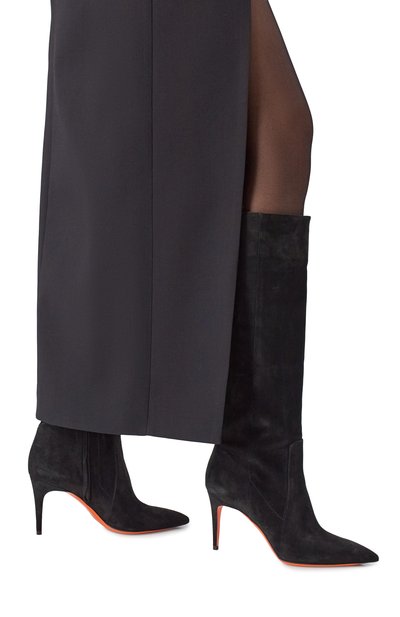 Замшевые сапоги SANTONI, арт. WSIG71836HI2SAEA, фото 3