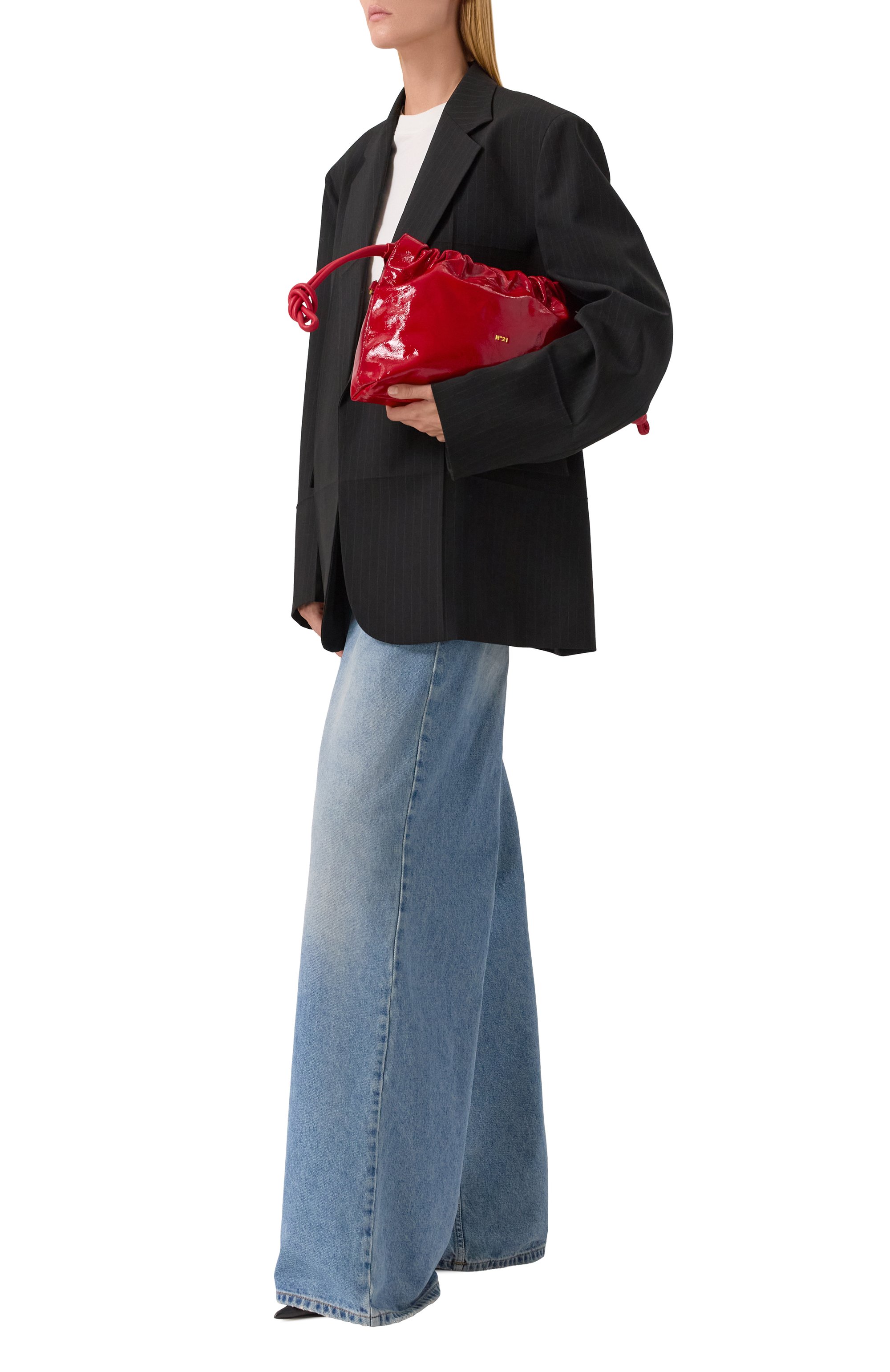 Сумка eva N21 красного цвета по цене 79950 руб., арт. 25IBP0901NK01, фото 7 Сумка eva N21, арт. 25IBP0901NK01, фото 7