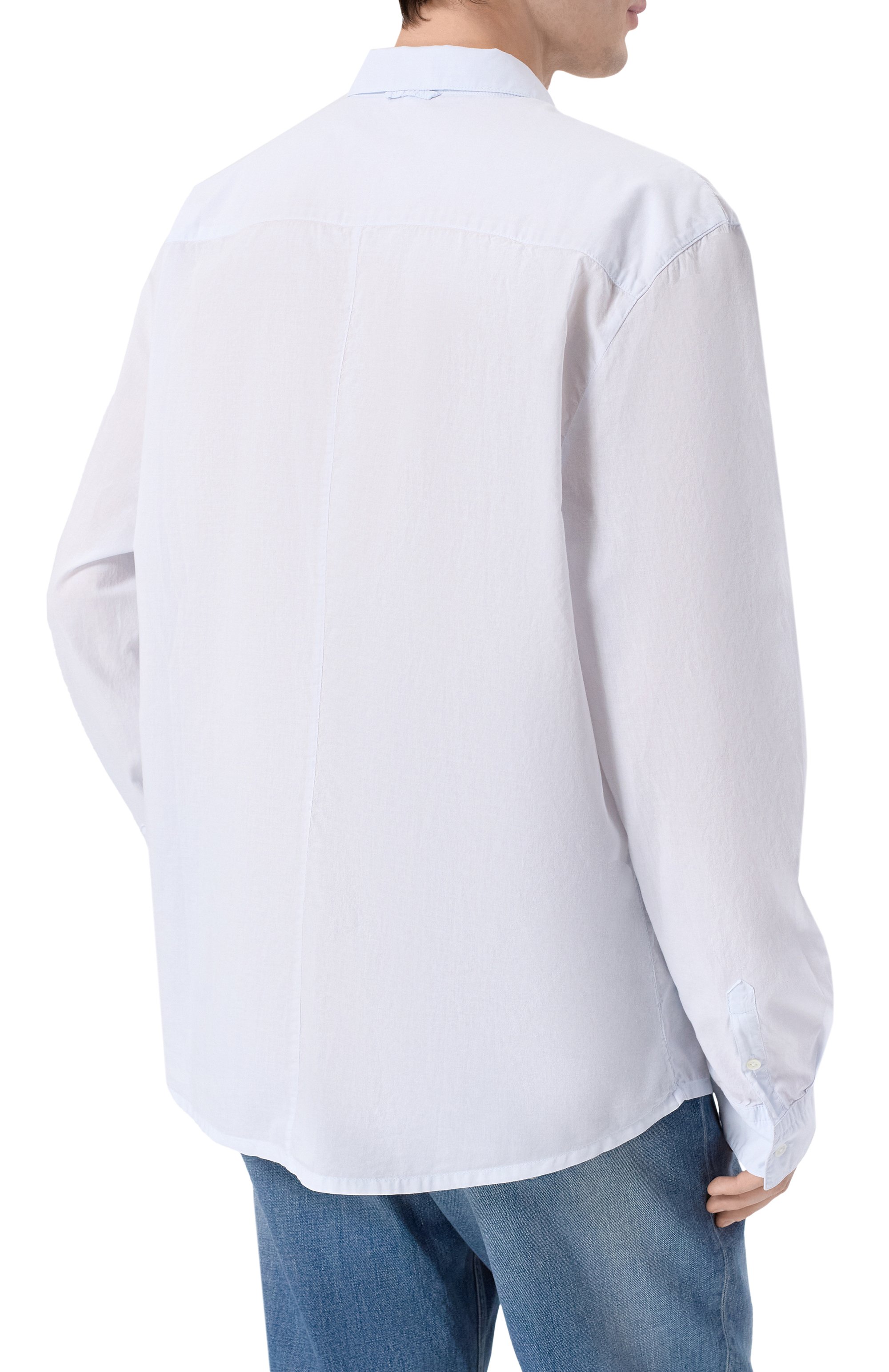 Хлопковая рубашка JAMES PERSE, арт. MLC3408, фото 4