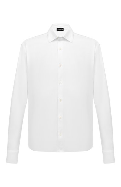 Мужская хлопковая сорочка ZEGNA, арт. UB360A5/B766
