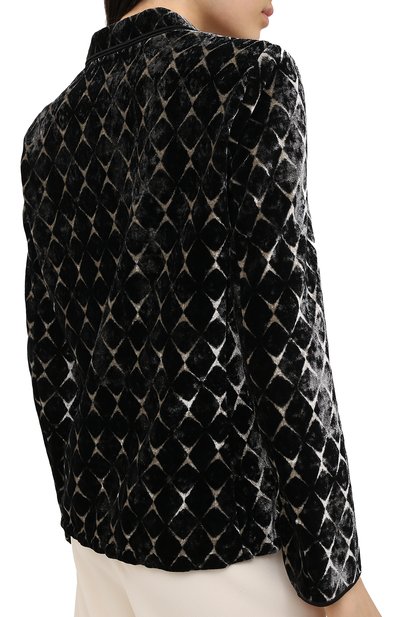 Жакет GIORGIO ARMANI черного цвета по цене 262500 руб., арт. 6HAG50/AJDSZ, фото 4 Жакет GIORGIO ARMANI, арт. 6HAG50/AJDSZ, фото 4