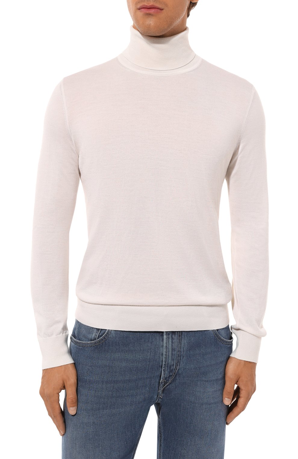 Водолазка из кашемира и шелка ZEGNA, арт. UCJ00A6/120, фото 3