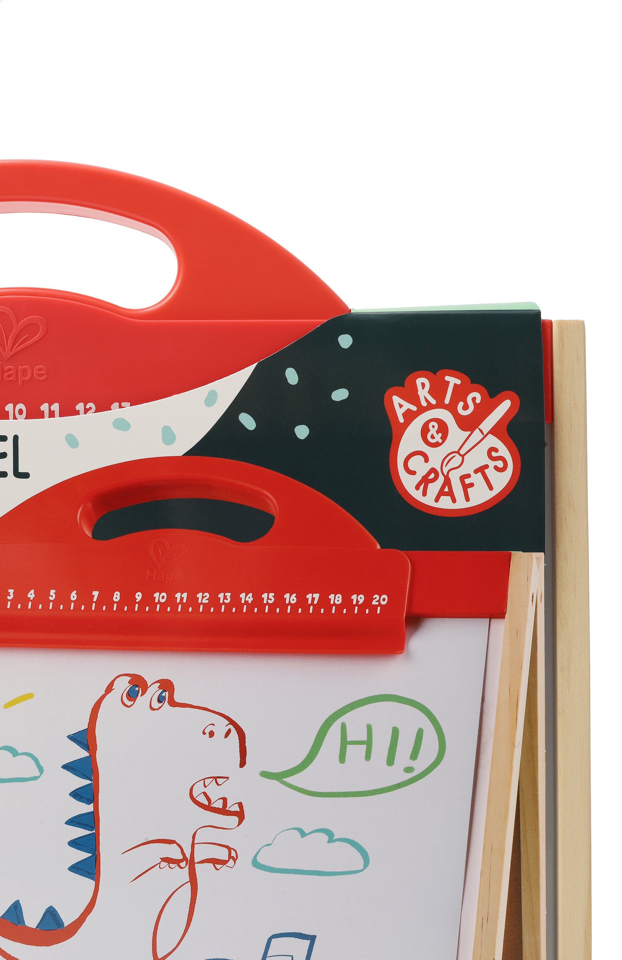 Двусторонний игровой мольберт для рисования HAPE, арт. E1062_HP, фото 2