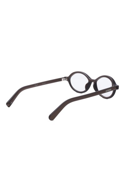 Оправа JACQUEMUS коричневого цвета по цене 26400 руб., арт. JAC123 C40PT, фото 4 Оправа JACQUEMUS, арт. JAC123 C40PT, фото 4